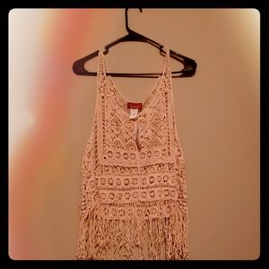 Panhandle crochet tank